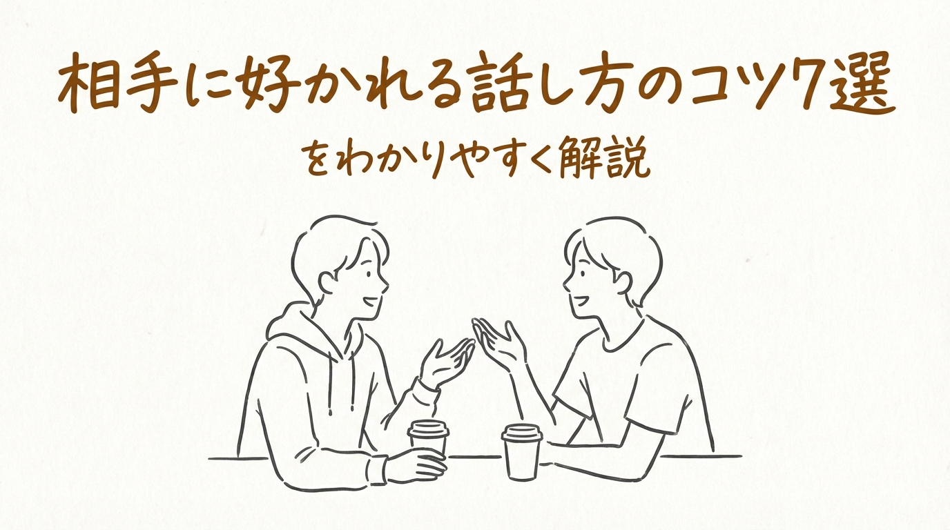 相手に好かれる話し方のコツ7選をわかりやすく解説