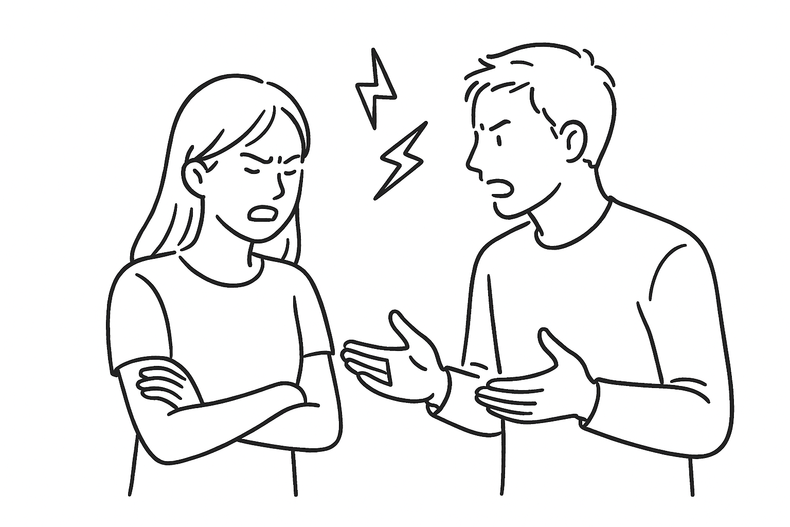 恋人との喧嘩の主な原因は7つあります